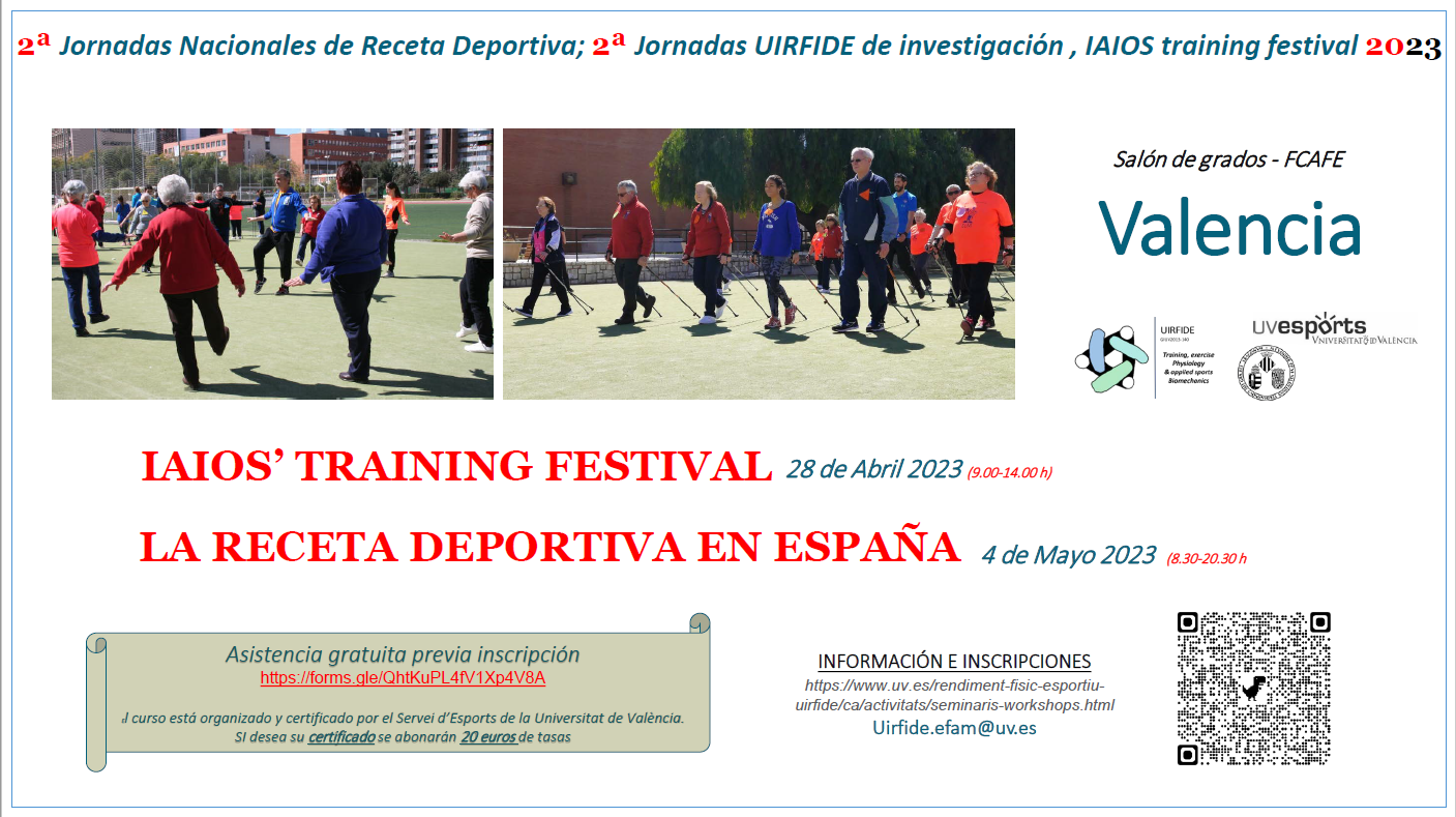 Information IAIOS TRAINING FESTIVAL